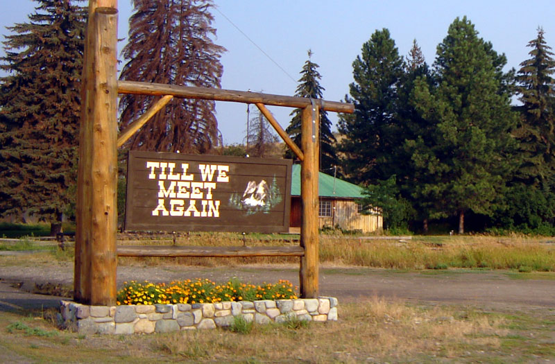 Till we meet again sign