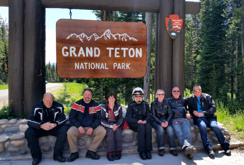 Grand Teton Sign