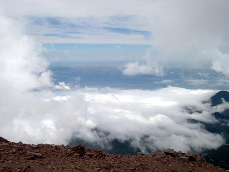 view from Pikes Peak